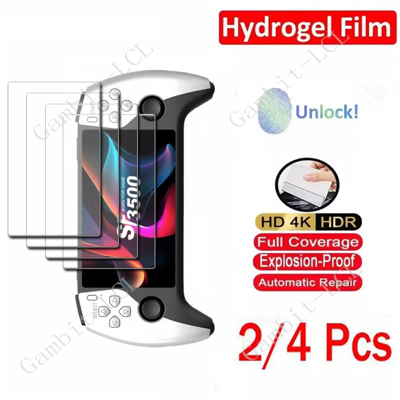 Gaming Console Handheld Retro - Película de hidrogel hidráulica completa HD