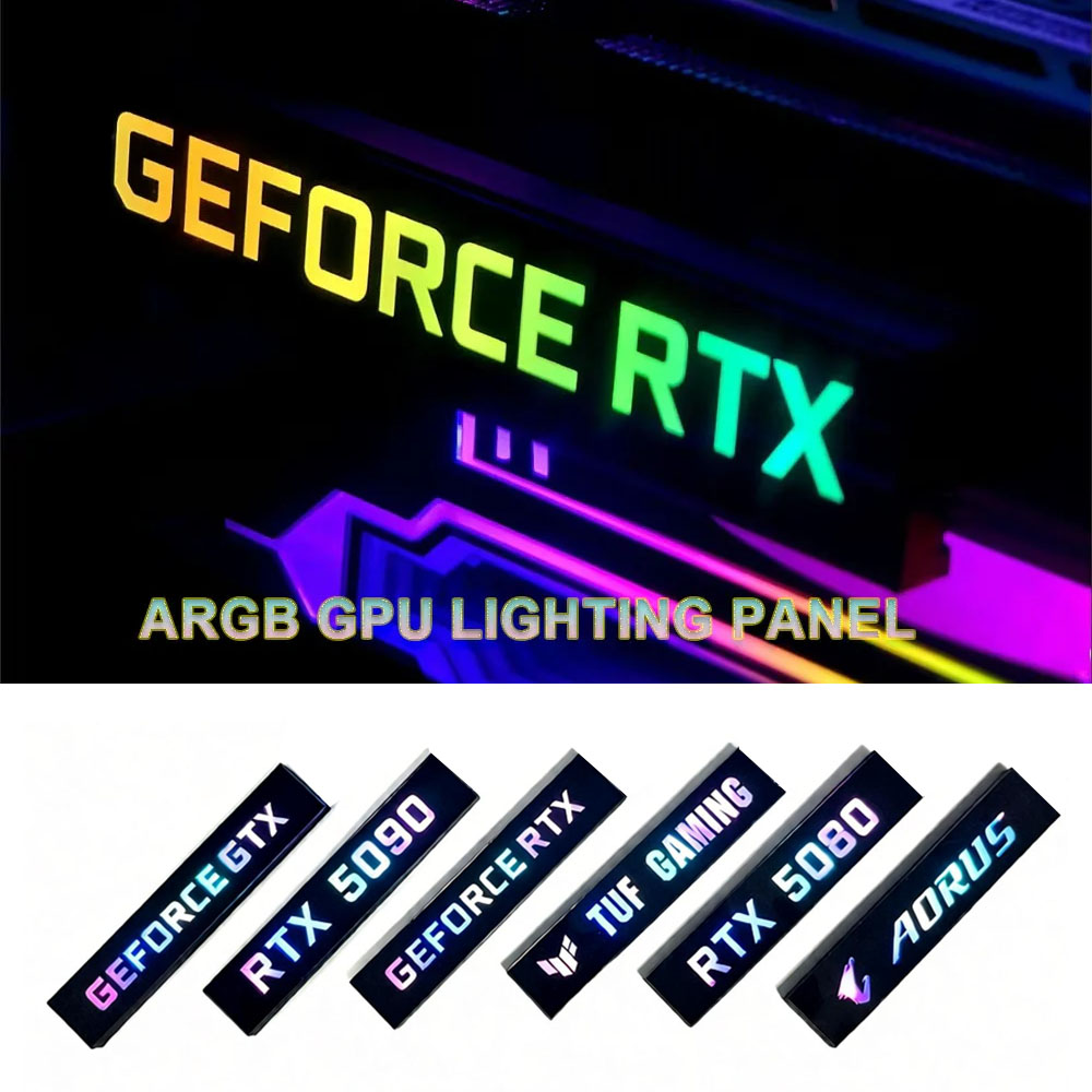 Gaming Console Cabinet - Panel de iluminación de tarjeta de