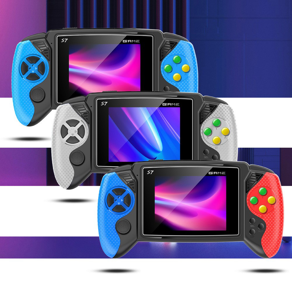 Gaming Console Handheld Retro - Consola de Juegos Retro S7, Pantalla