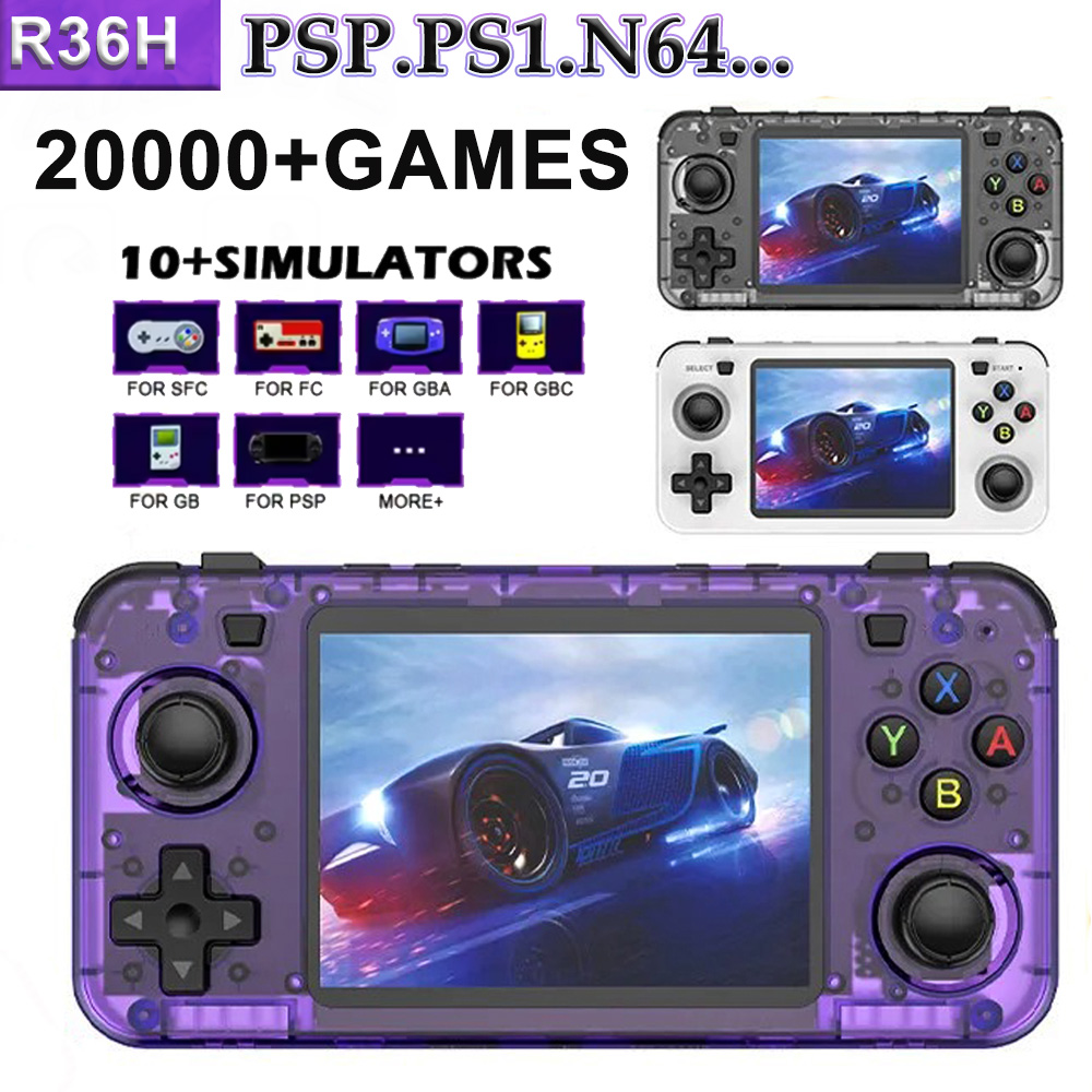 Gaming Console Handheld Retro - Consola de juegos portátil con pantalla