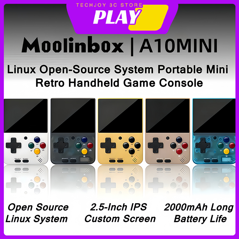 Gaming Console Handheld Retro - Moolinbox A10Mini Consola de Juegos de