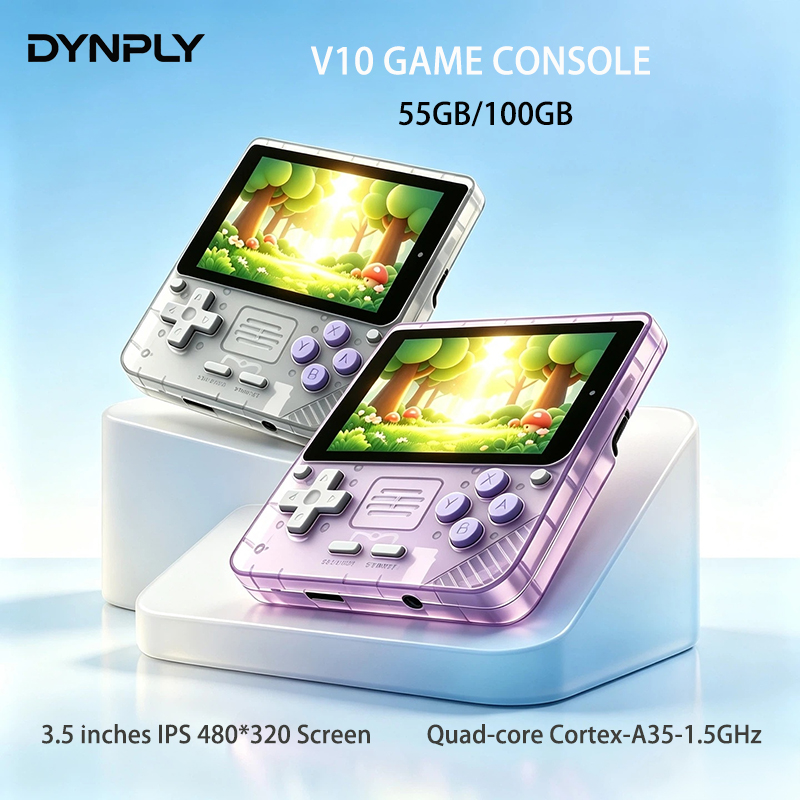 Gaming Console Handheld Retro - Consola de Juegos Retro POWKIDDY V10