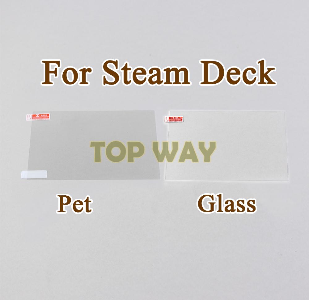 Gaming Console Steam Deck - Vidrio templado para válvula de cubierta
