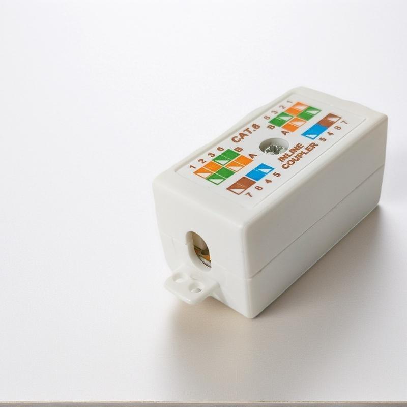 Lan Cable Gaming - Acoplador Krone en línea único RJ45