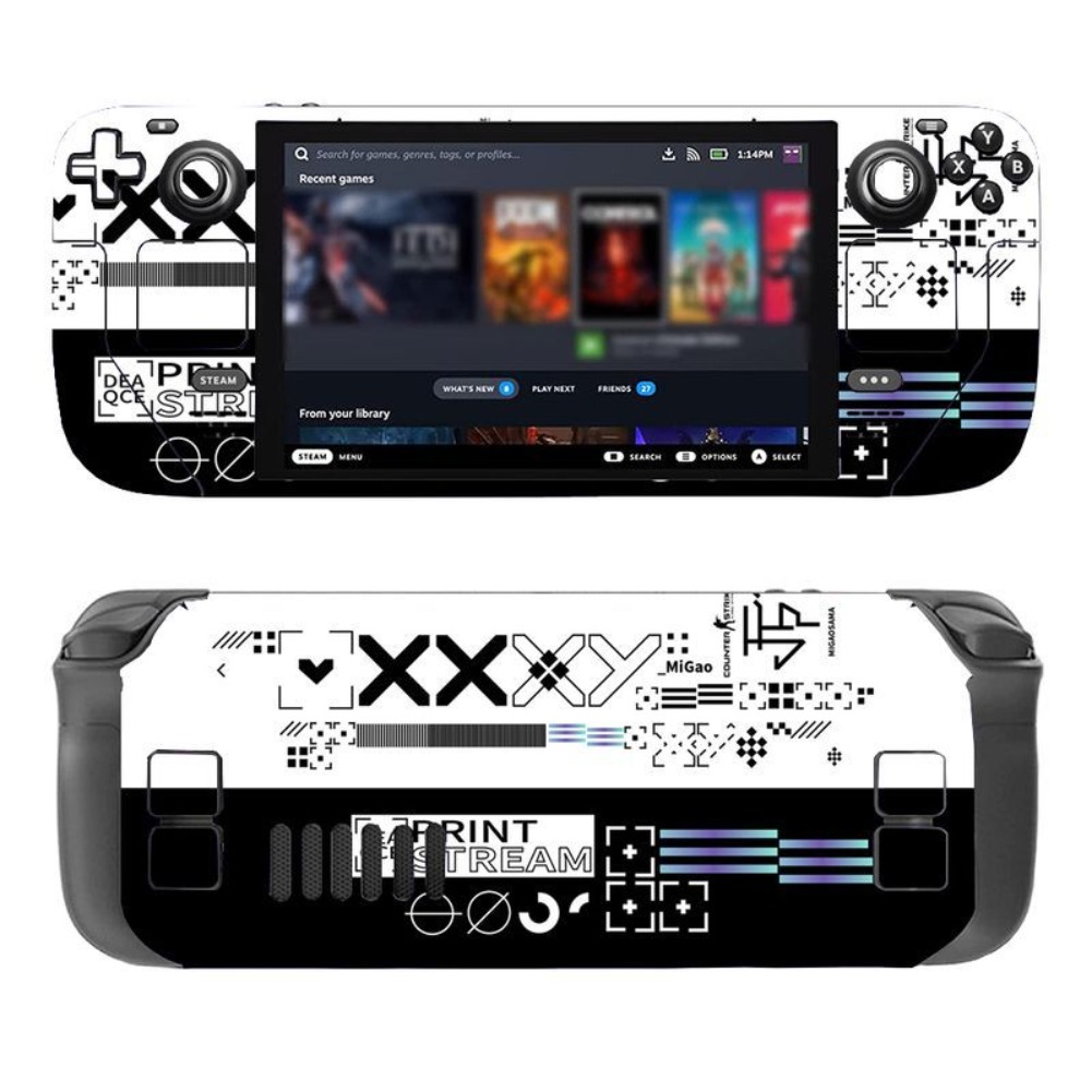 Pegatinas protectoras de pelíc - Gaming Console Steam Deck reseña y precio
