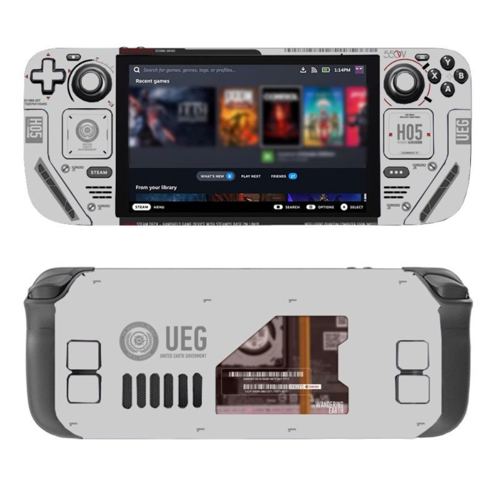 Pegatinas protectoras de pelíc - Gaming Console Steam Deck reseña y precio