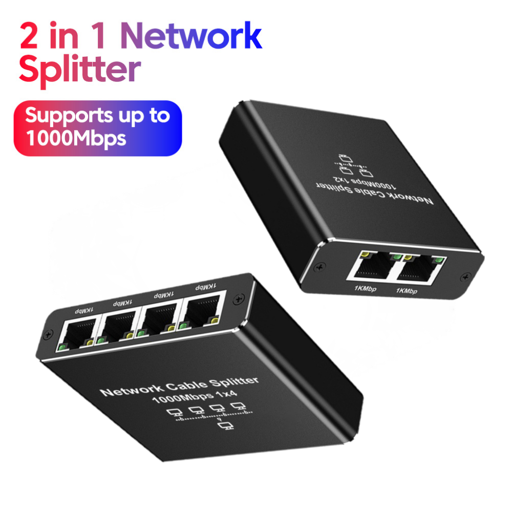 Divisor Ethernet Gigabit de 10 - Lan Cable Gaming reseña y precio