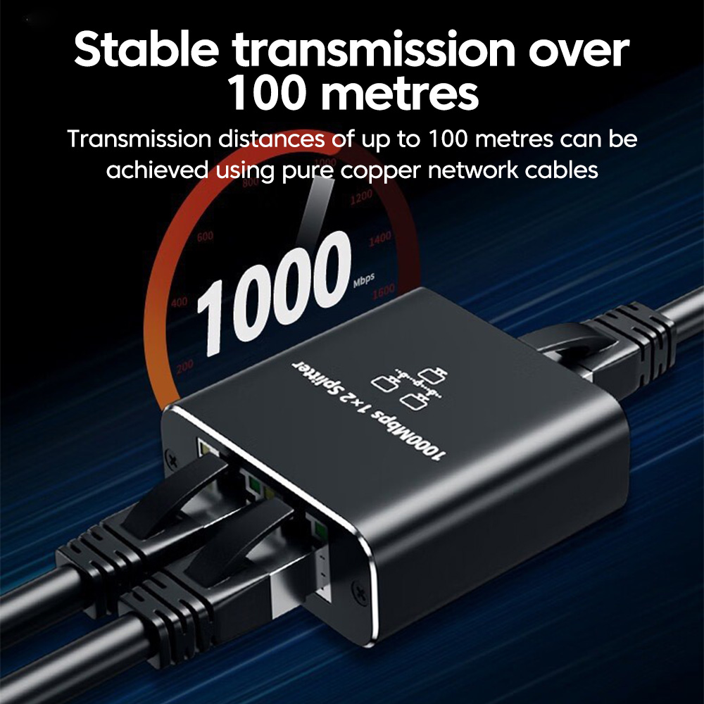 Divisor Ethernet Gigabit de 10 - Lan Cable Gaming reseña y precio
