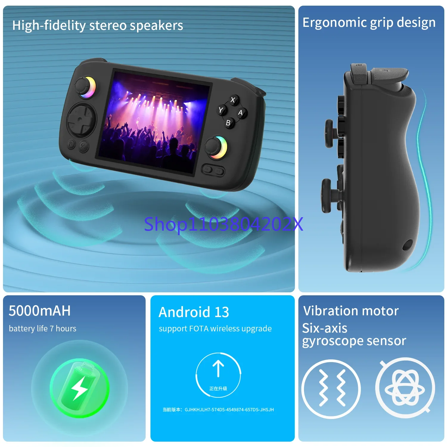Consola de juegos portátil RG4 - Gaming Console Windows reseña y precio