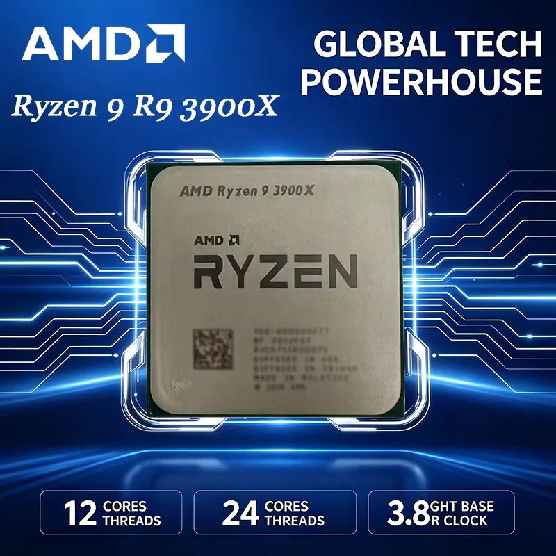 Procesador AMD Ryzen 9 3900X D - Gaming Console Cabinet reseña y precio