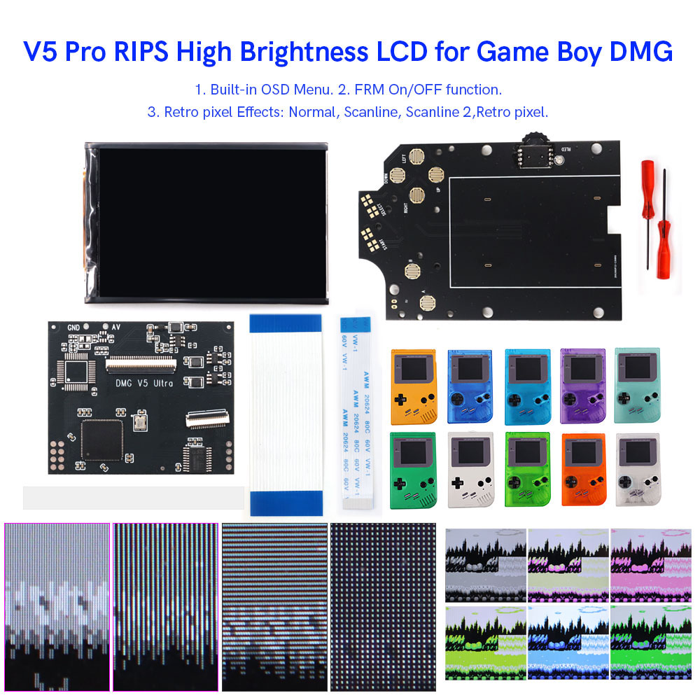 HISPEEDIDO Para GB Dmg V5 Pro, - Gaming Console Gp Pro reseña y precio