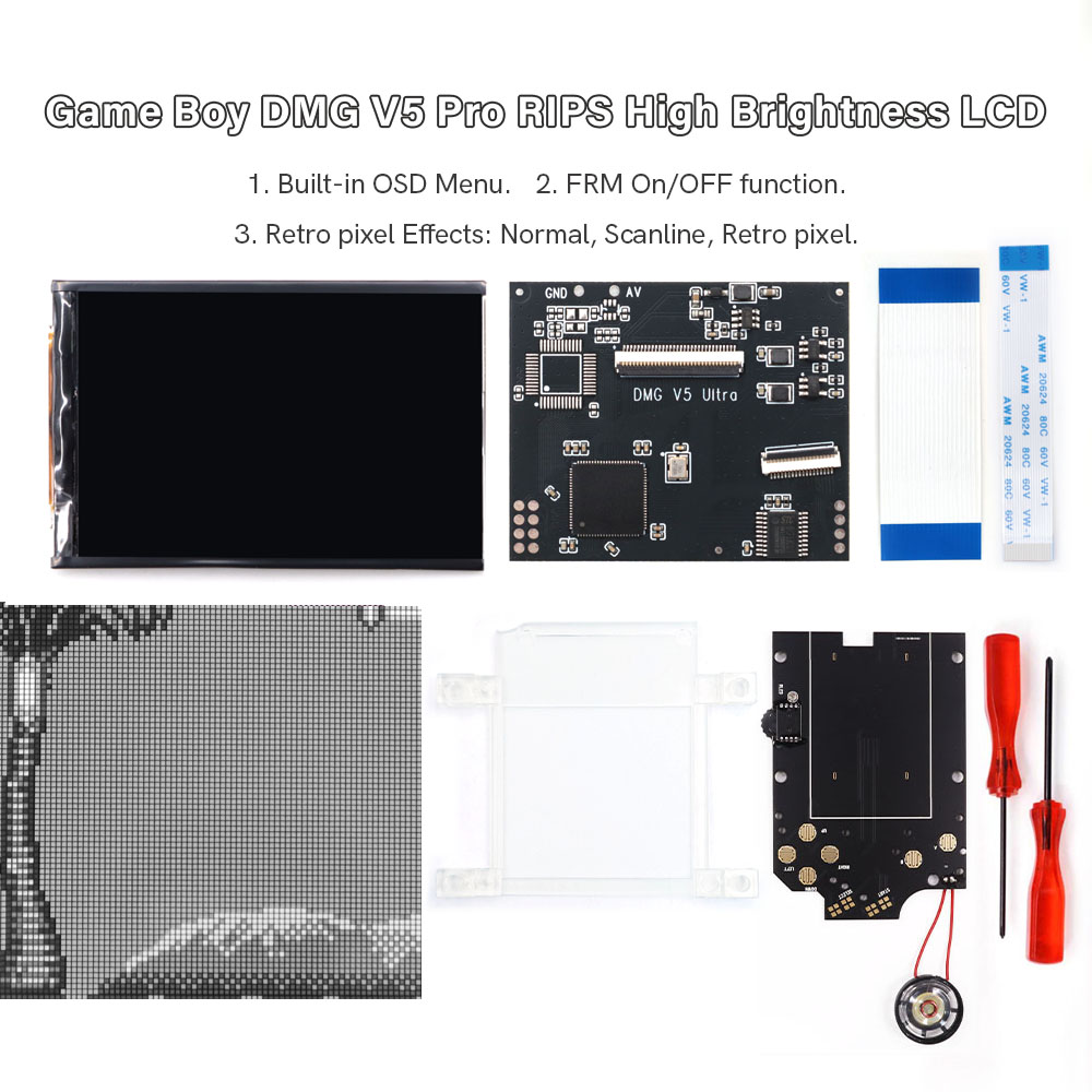 HISPEEDIDO Para GB Dmg V5 Pro, - Gaming Console Gp Pro reseña y precio