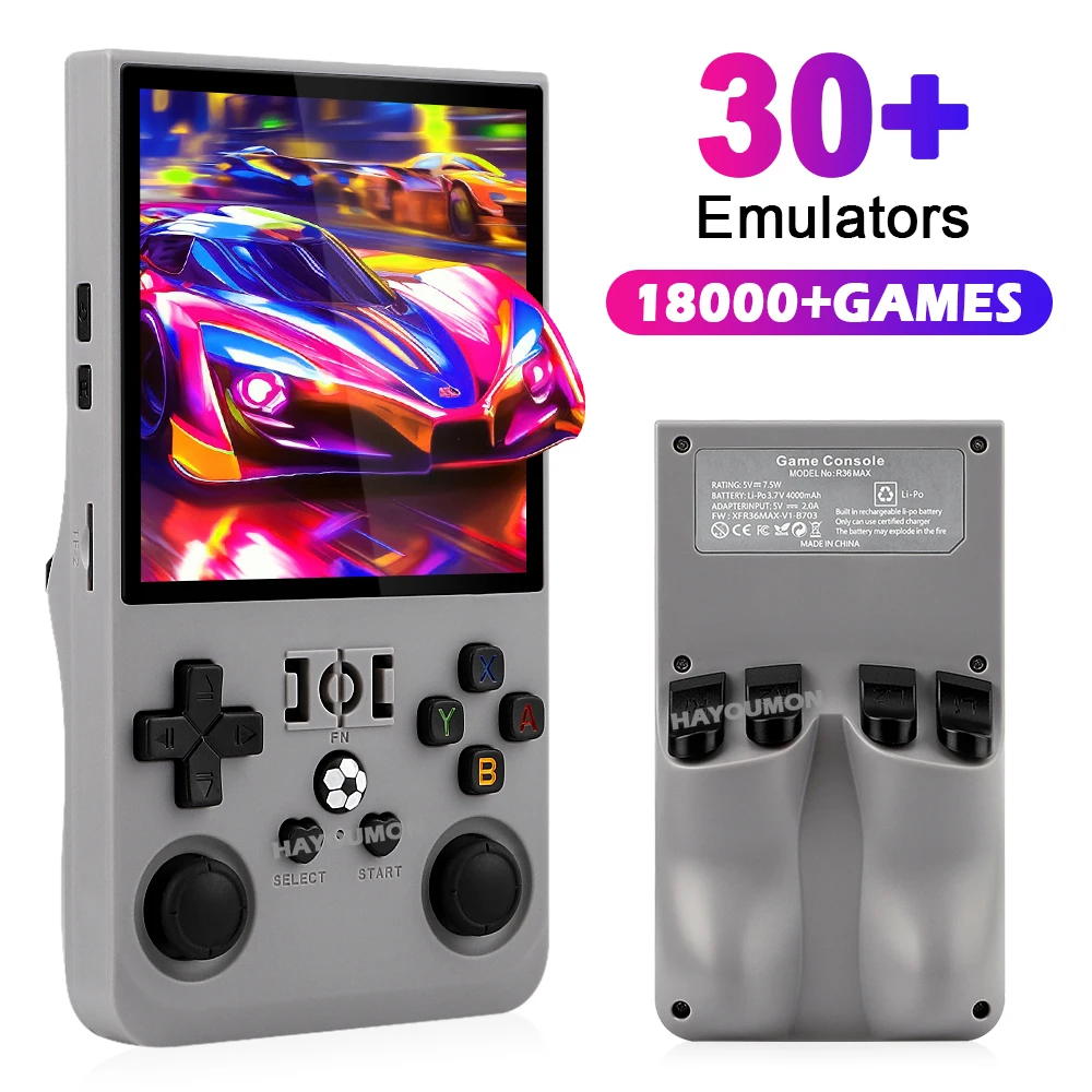 Reproductor de juegos portátil - Gaming Console R36 Max reseña y precio