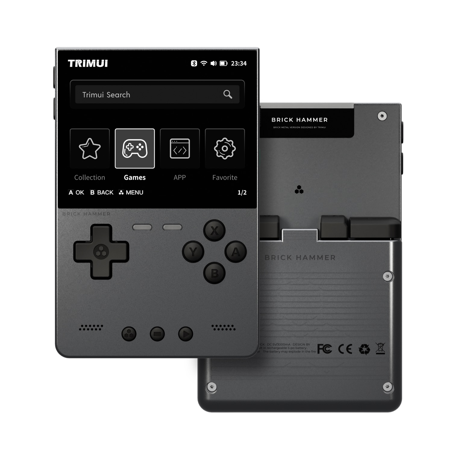 TRIMUI BRICK HAMMER-consola de - Gaming Console Handheld Retro reseña y precio