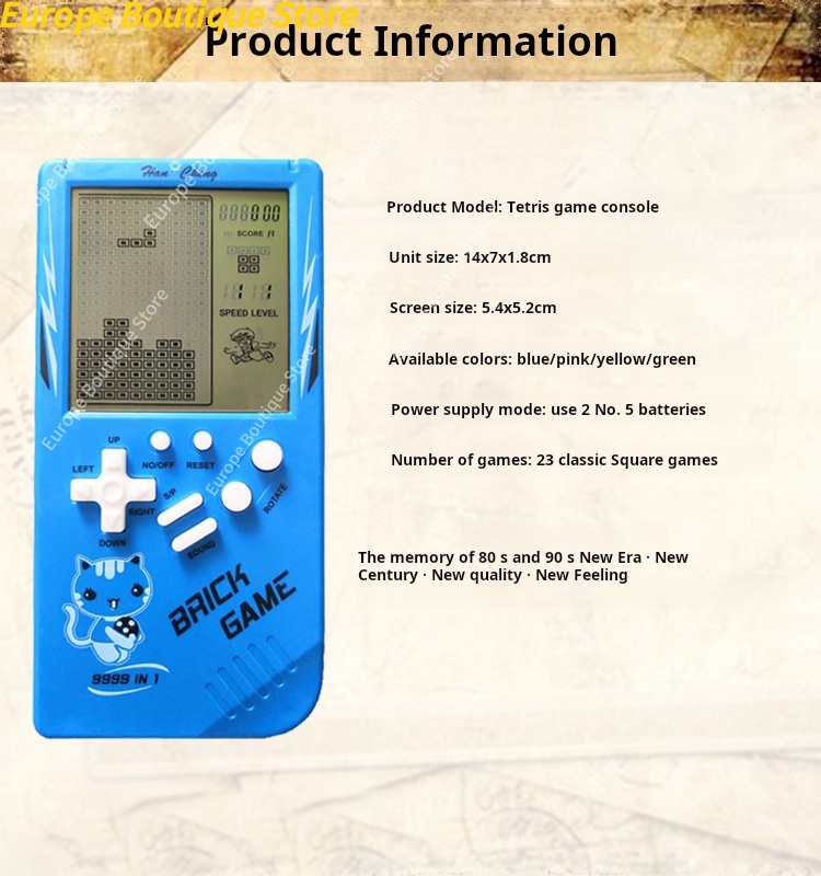 Consola de Juegos Portátil par - Gaming Console Handheld Retro reseña y precio