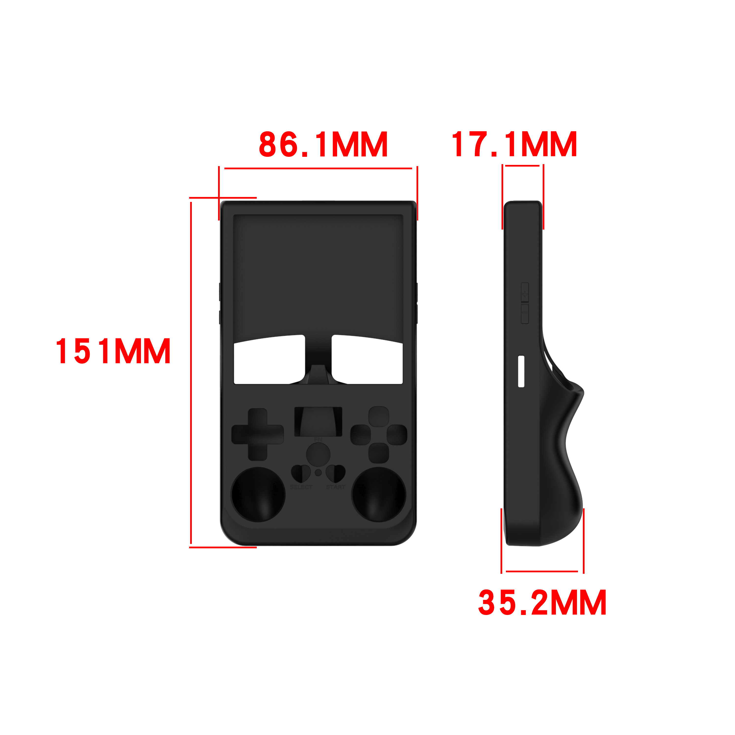 Funda protectora de silicona p - Gaming Console R36 Max reseña y precio